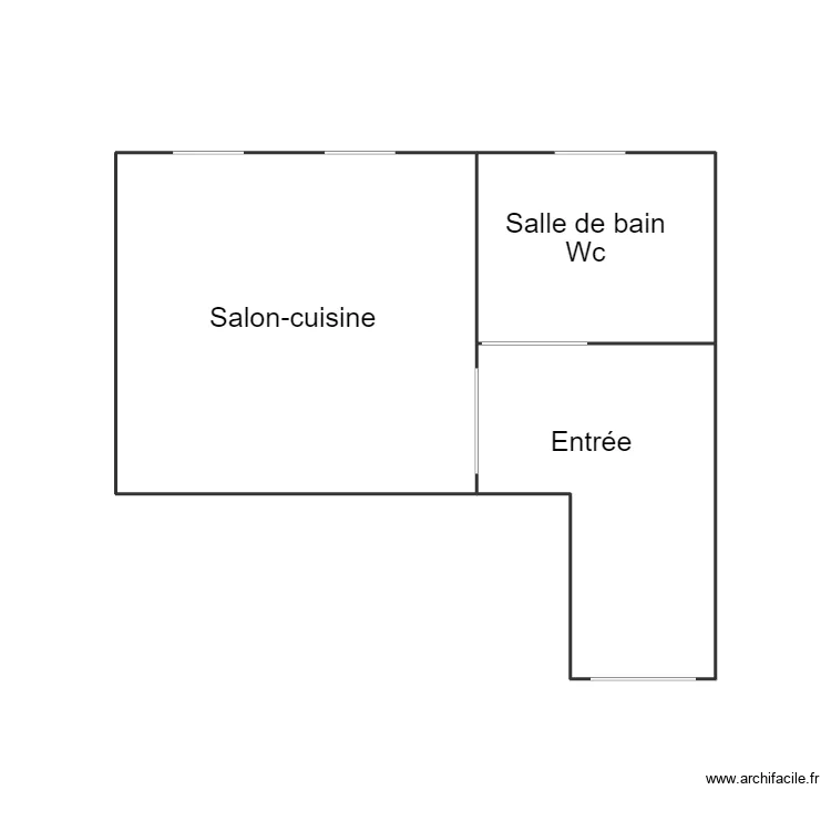 QUIMPER QUATREVALET. Plan de 