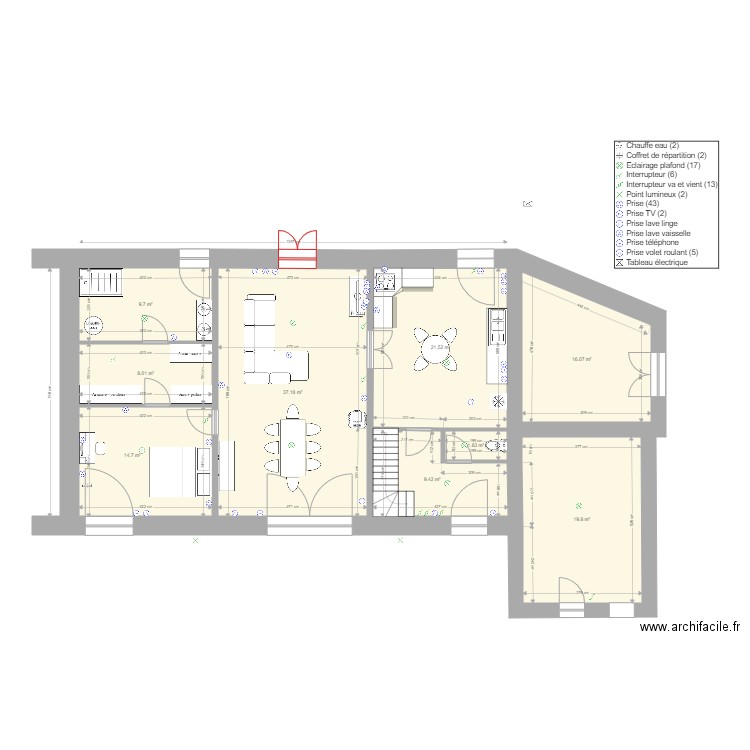 dournazac 2 etage. Plan de 0 pièce et 0 m2