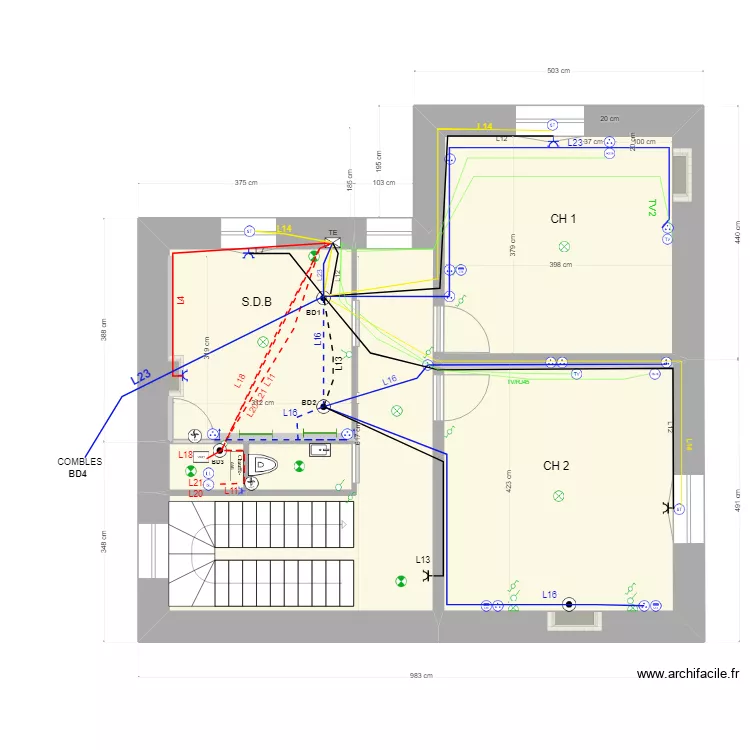 PC ETAGE. Plan de PC ETAGE. Plan de