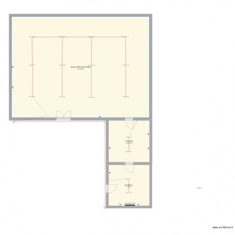 PLAN INSTALLATION ELECTRIQUE OTIS. Plan de 3 pièces et 166 m2