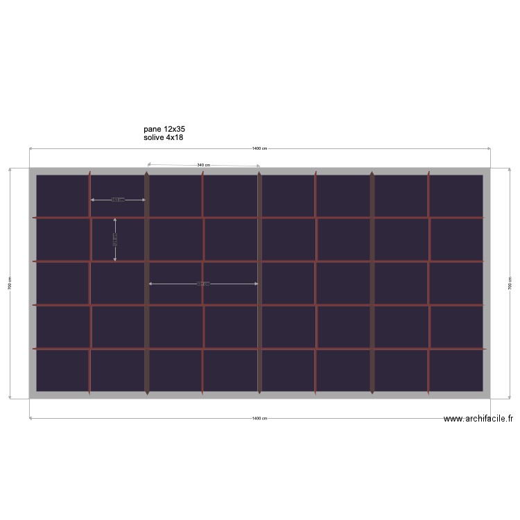 garage charpente. Plan de 0 pièce et 0 m2