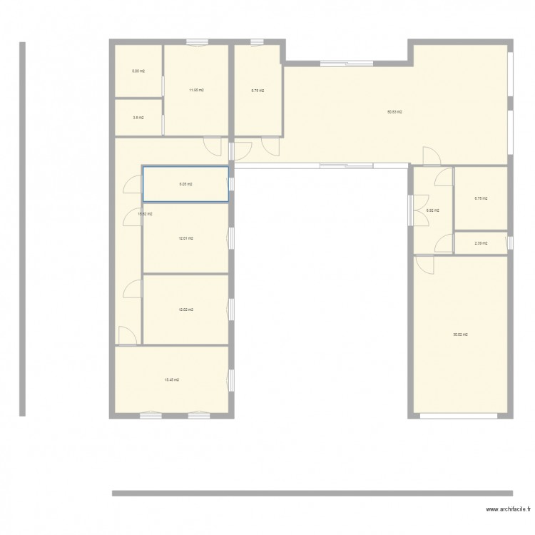 plaan initial. Plan de 0 pièce et 0 m2