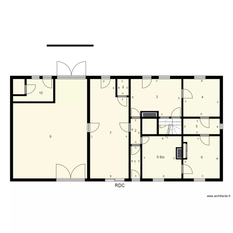 174404 ROUSSEL Plomb. Plan de 