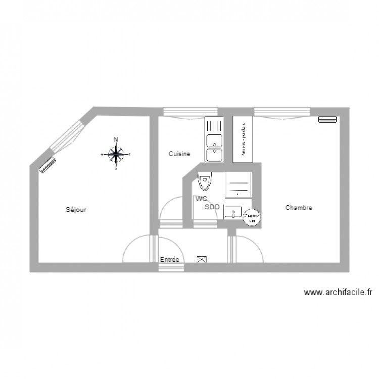 51 Papin 402. Plan de 0 pièce et 0 m2