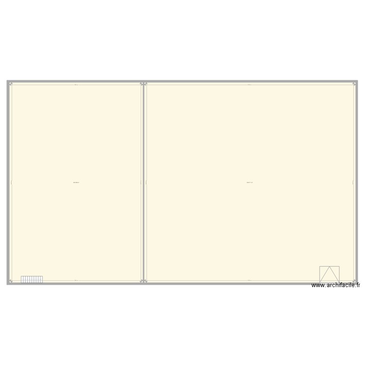 PROJET LOCAL Monteux. Plan de 0 pièce et 0 m2