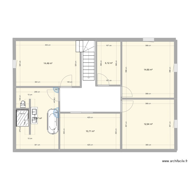 etage ERICLOR. Plan de 0 pièce et 0 m2