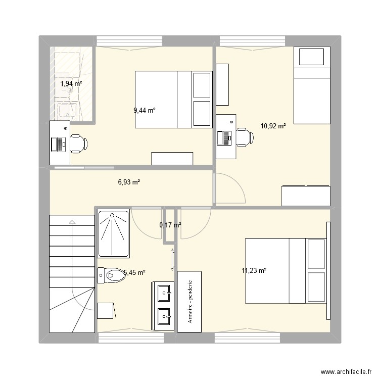 Maison Beauvais v2. Plan de 0 pièce et 0 m2