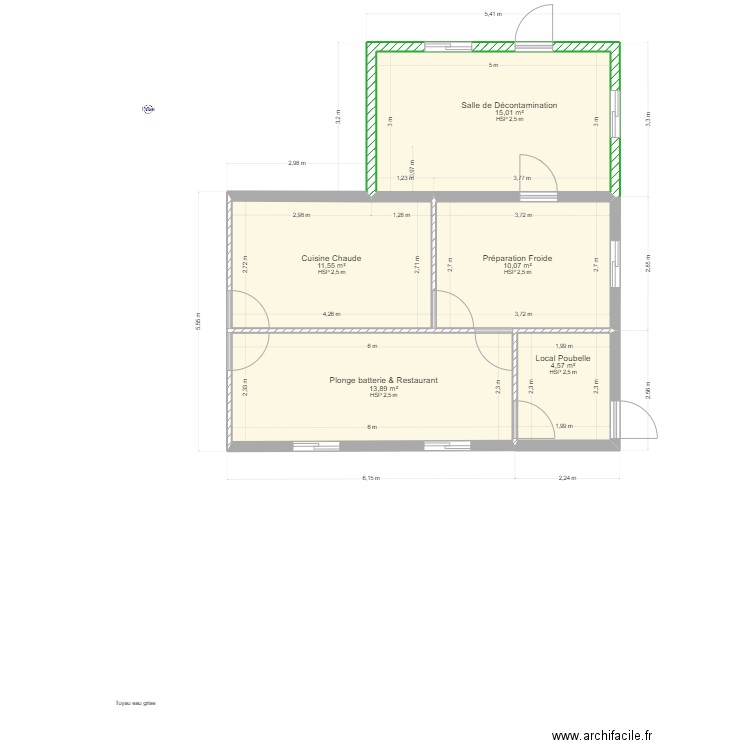 Cuisine ESP. Plan de 0 pièce et 0 m2