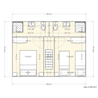 MON MODELE 2 DE CHALET SUR 2 NIVEAUX 