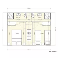 MON MODELE 2 DE CHALET SUR 2 NIVEAUX 