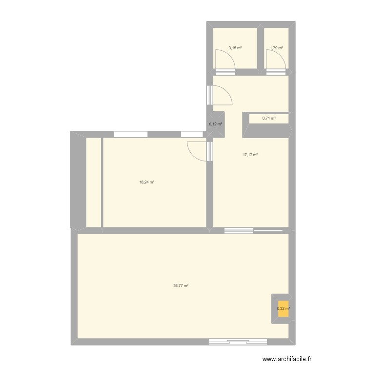 Plan_numéro_1. Plan de 0 pièce et 0 m2