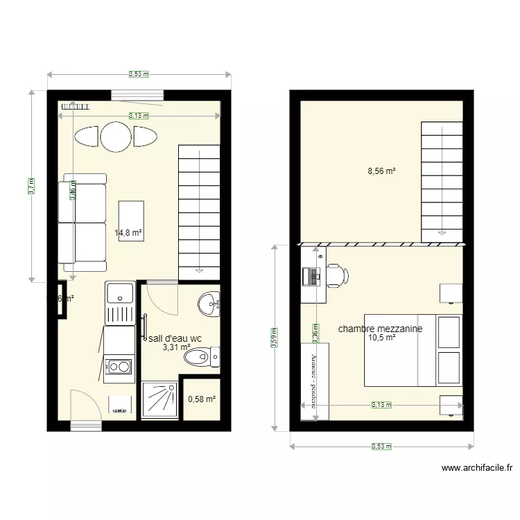 melies 11 V2 Ameubllemnt. Plan de 