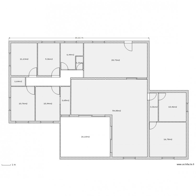 SIMORRE. Plan de 0 pièce et 0 m2