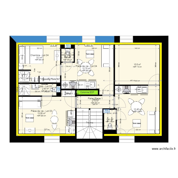 POULORIO V3. Plan de 0 pièce et 0 m2