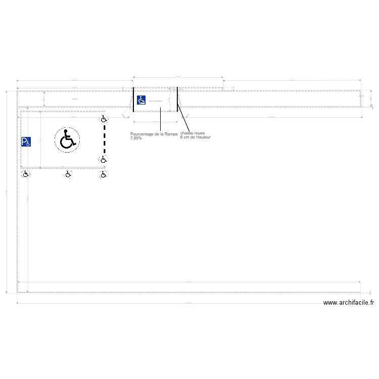 Plan Pasteni Parking. Plan de 0 pièce et 0 m2