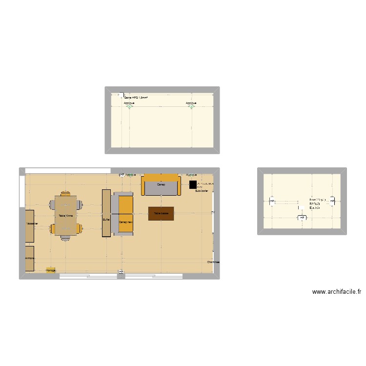 Salon SaintSul FF. Plan de 0 pièce et 0 m2