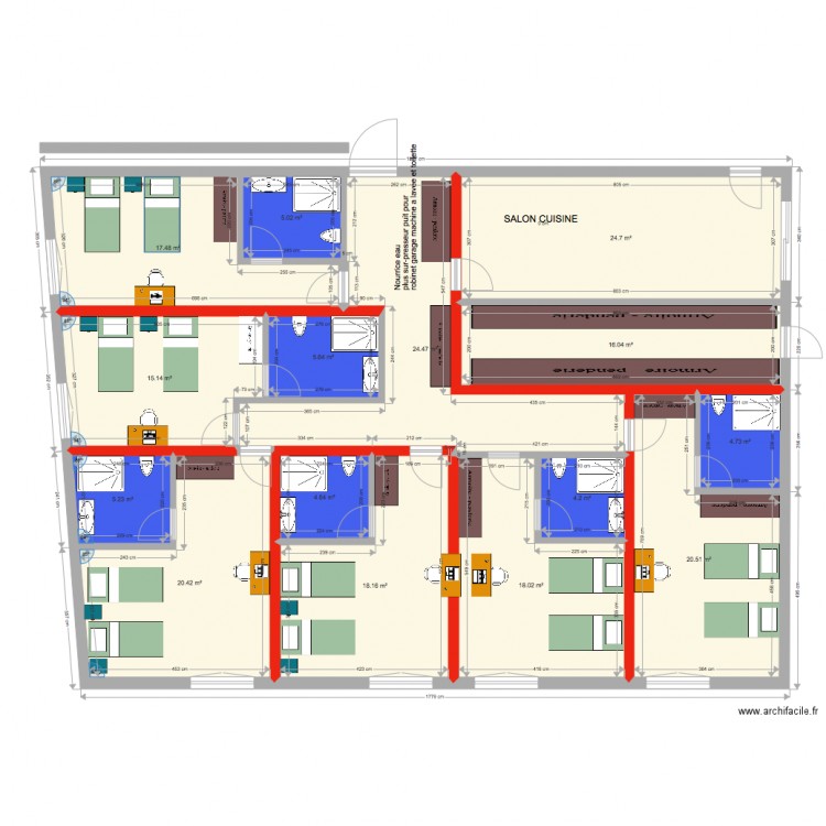 PROJET MARJORIE. Plan de 0 pièce et 0 m2