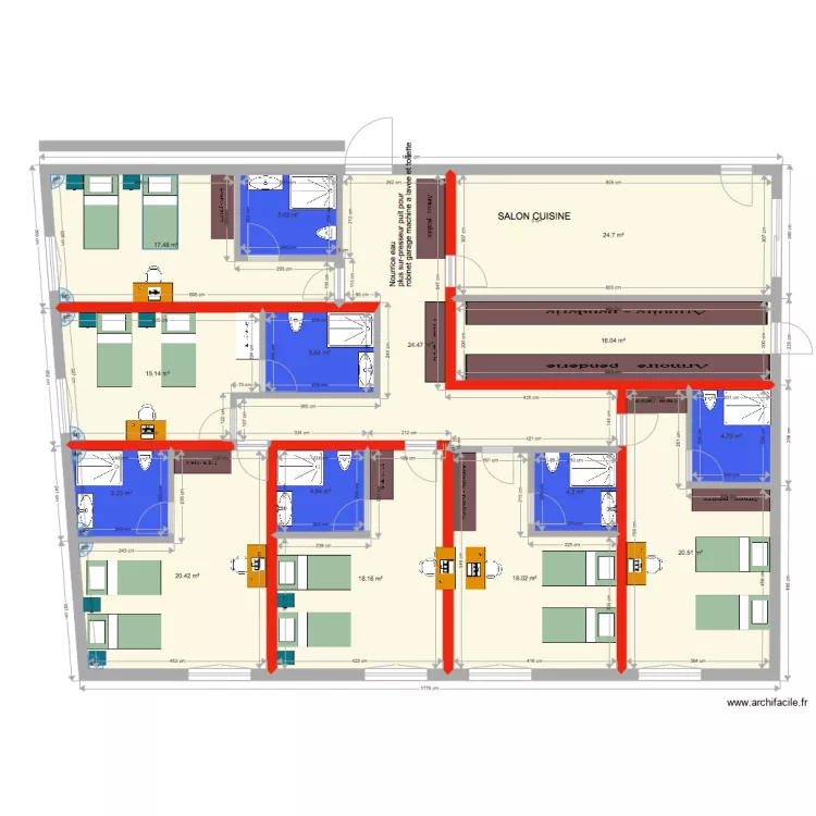 PROJET MARJORIE. Plan de 