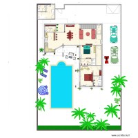 Projet villa rez 1