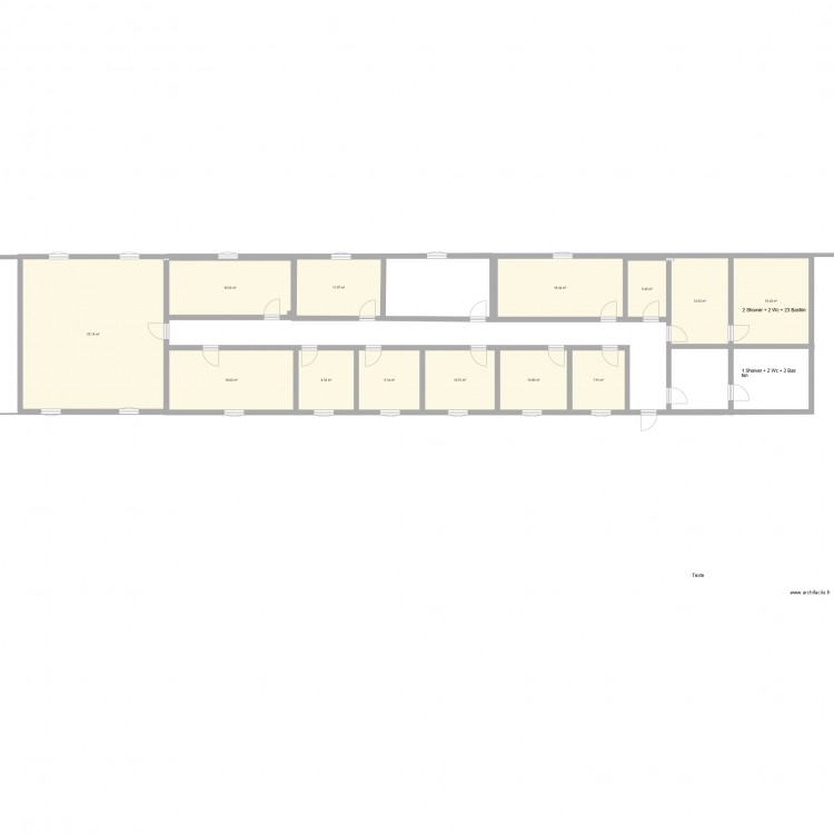 TUC RAIL 2. Plan de 0 pièce et 0 m2