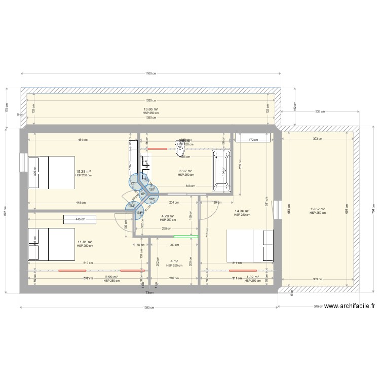 maison etage. Plan de 0 pièce et 0 m2