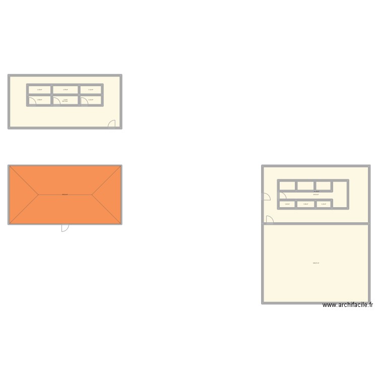 plan maison chenil. Plan de 0 pièce et 0 m2