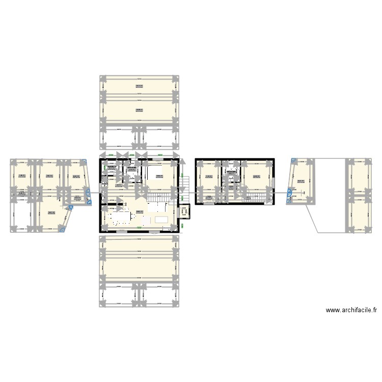 domi. Plan de 0 pièce et 0 m2