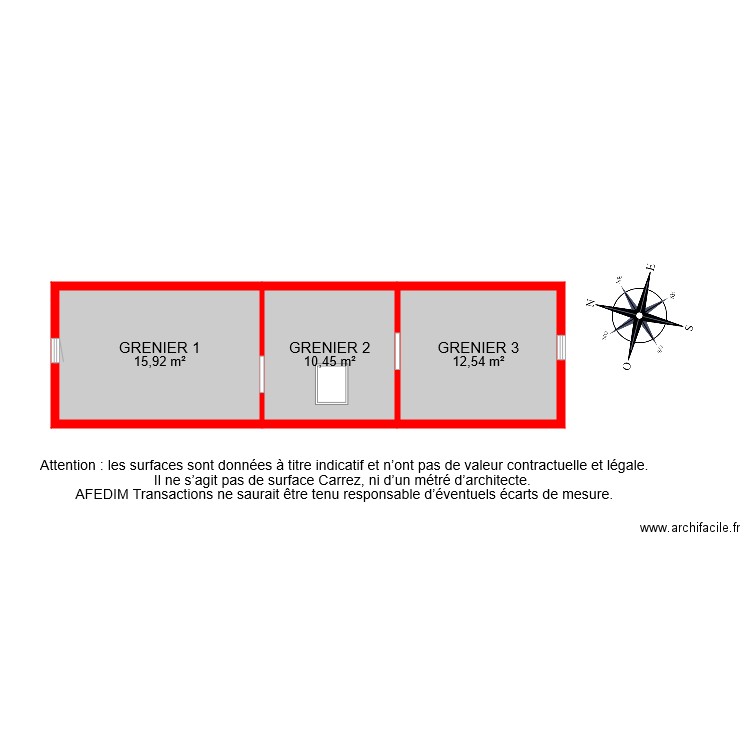 BI 6342 GRENIER . Plan de 0 pièce et 0 m2