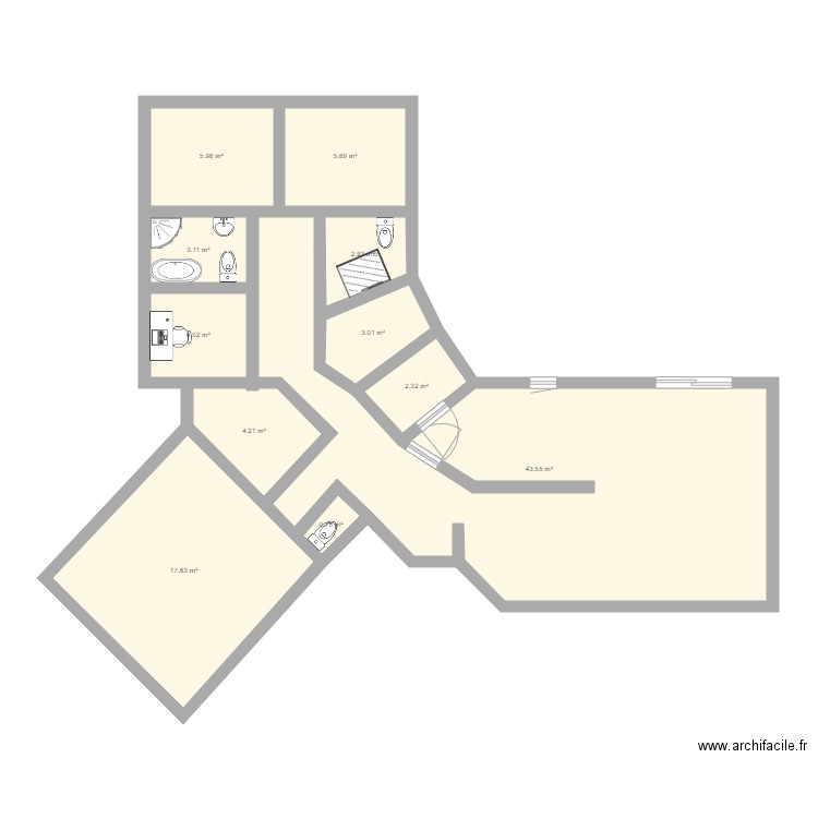 maison bordeaux. Plan de 0 pièce et 0 m2