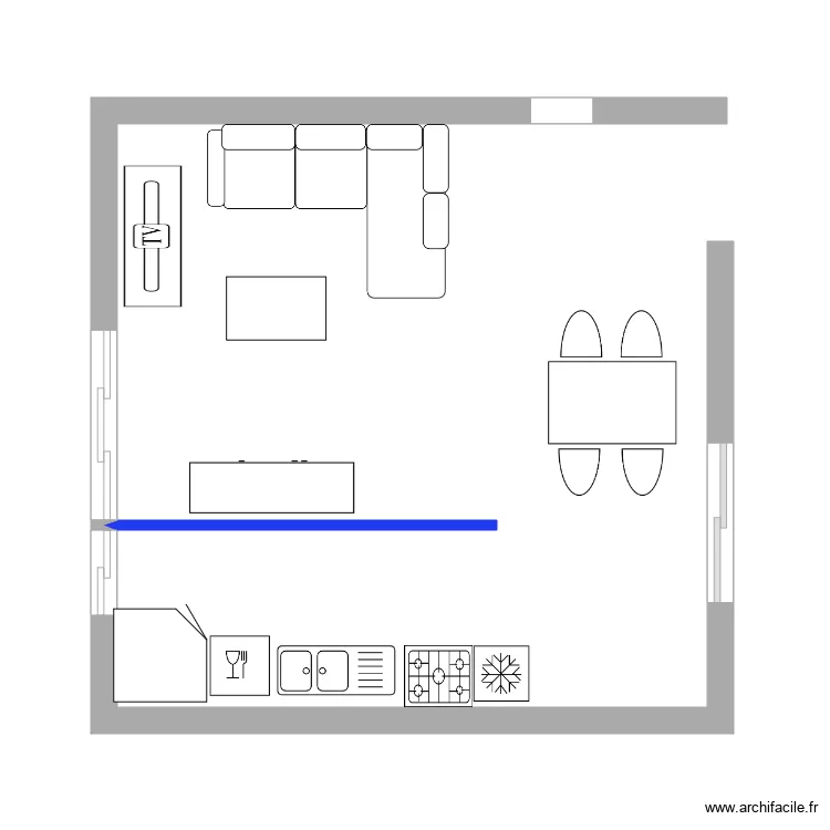 MAISON MARIA. Plan de 