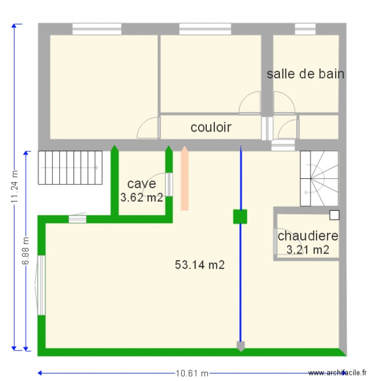 Maison BAS new. Plan de 0 pièce et 0 m2