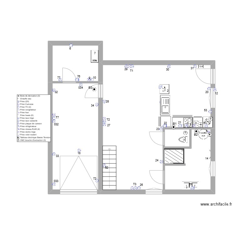 channel rdc log2 pc. Plan de 0 pièce et 0 m2