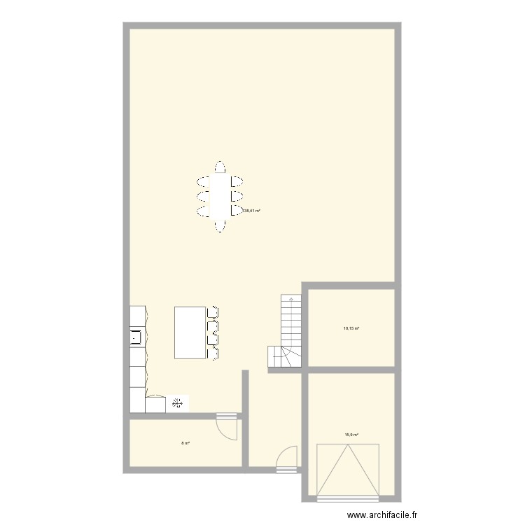 maison 1. Plan de 0 pièce et 0 m2