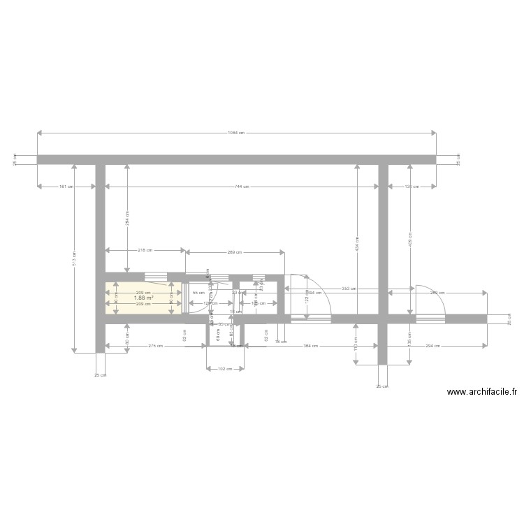 EXTENSION 1410. Plan de 0 pièce et 0 m2