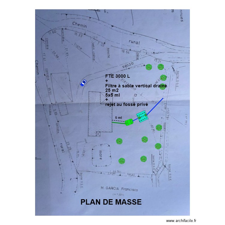 Morin Sabonnères. Plan de 0 pièce et 0 m2