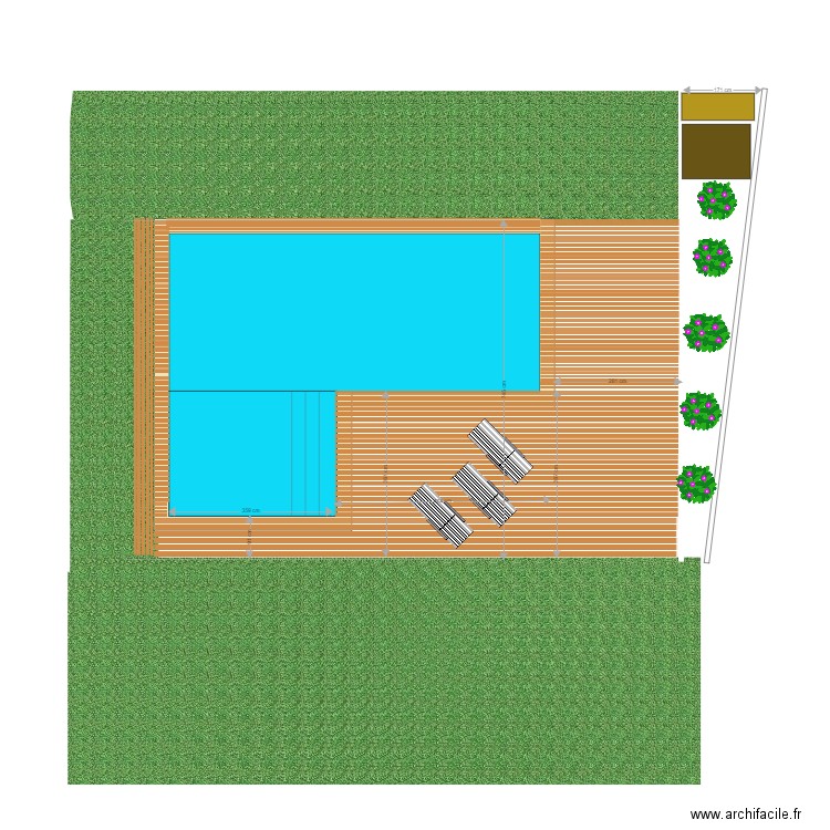 Piscine 3. Plan de 0 pièce et 0 m2