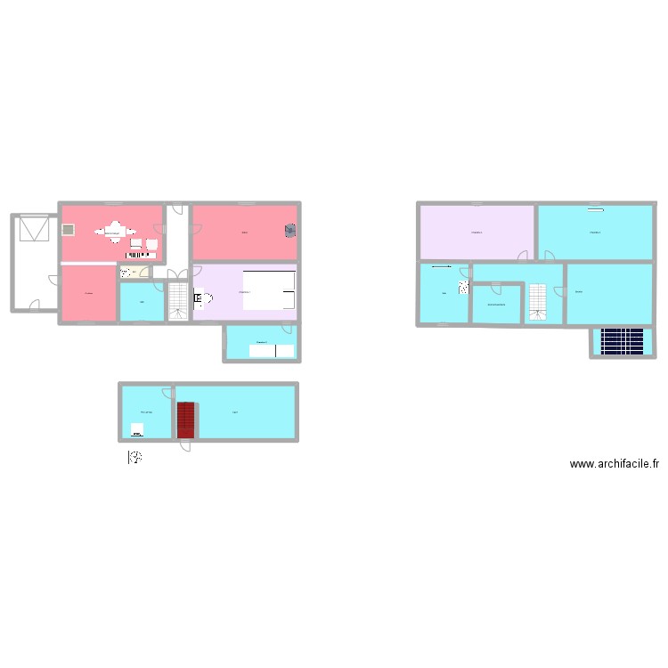 Desailly. Plan de 0 pièce et 0 m2