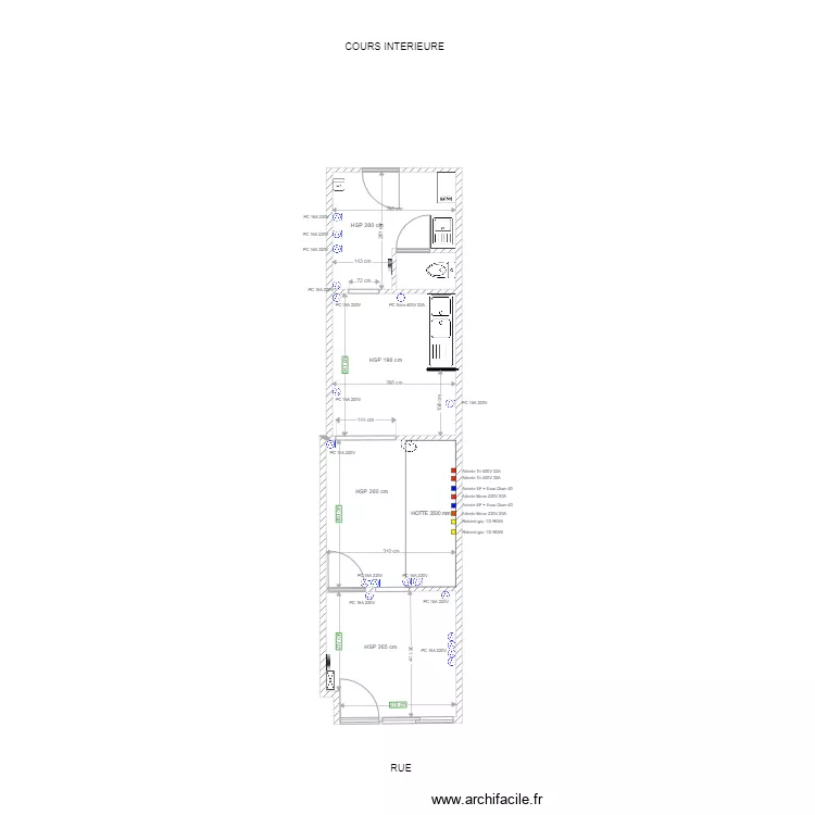 Plan PRO - Villeurbanne. Plan de 