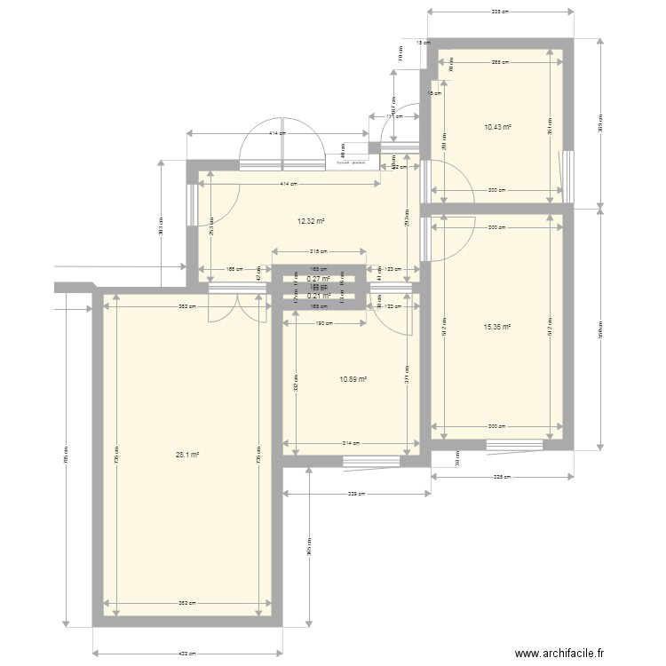 appart LLP F4 BIS. Plan de 0 pièce et 0 m2