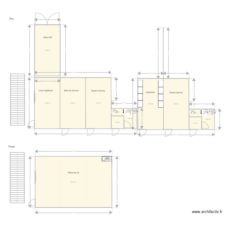 Croix Rouge Ougree. Plan de 0 pièce et 0 m2