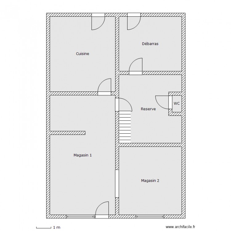 bartholet rdc. Plan de 0 pièce et 0 m2