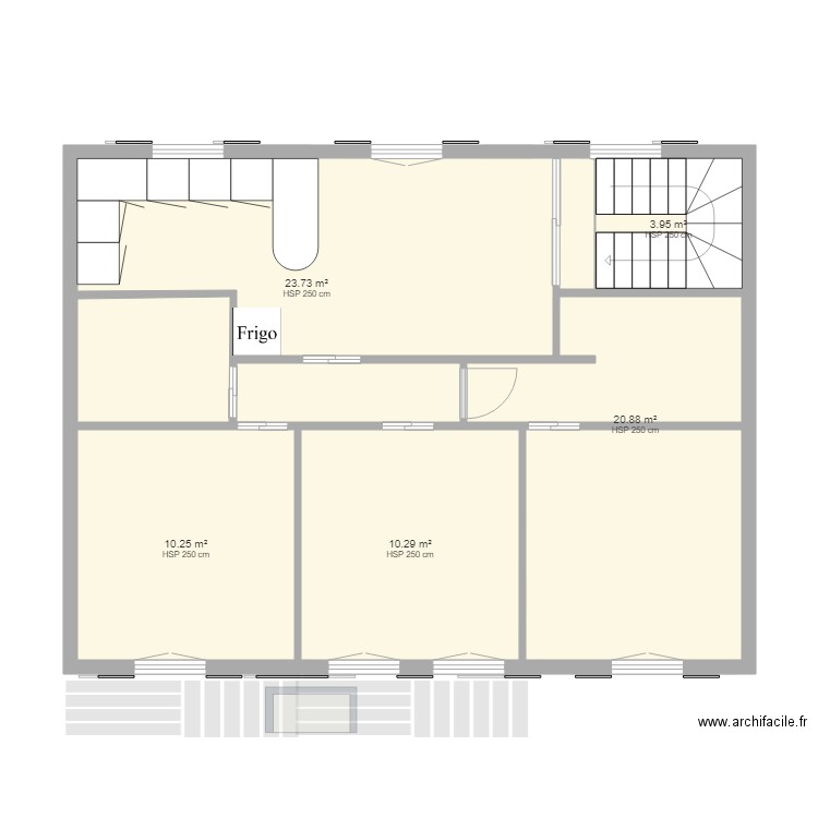 RDC 777002. Plan de 0 pièce et 0 m2