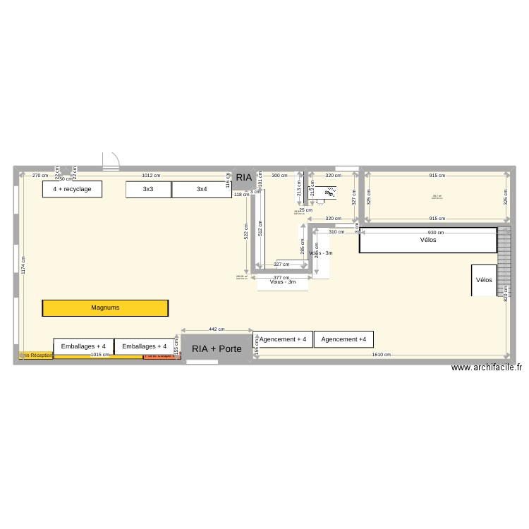 Drive - Proposition 2 2023. Plan de 5 pièces et 349 m2