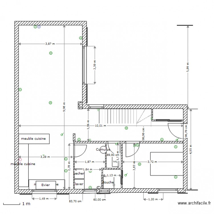 projet rdc 03 2O16. Plan de 0 pièce et 0 m2