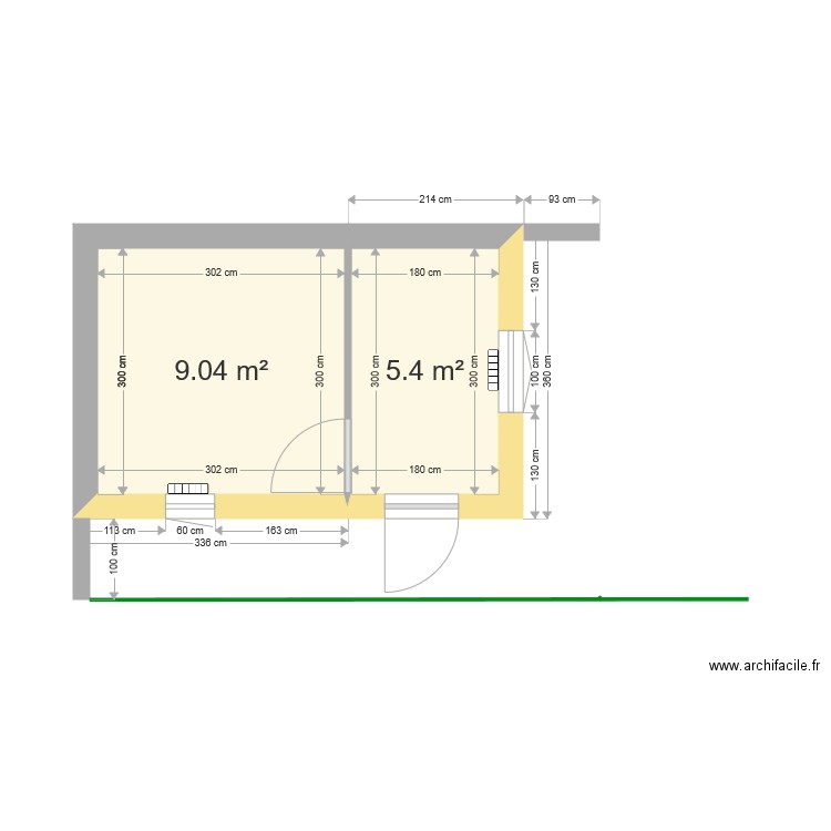 chaletplan10. Plan de 0 pièce et 0 m2