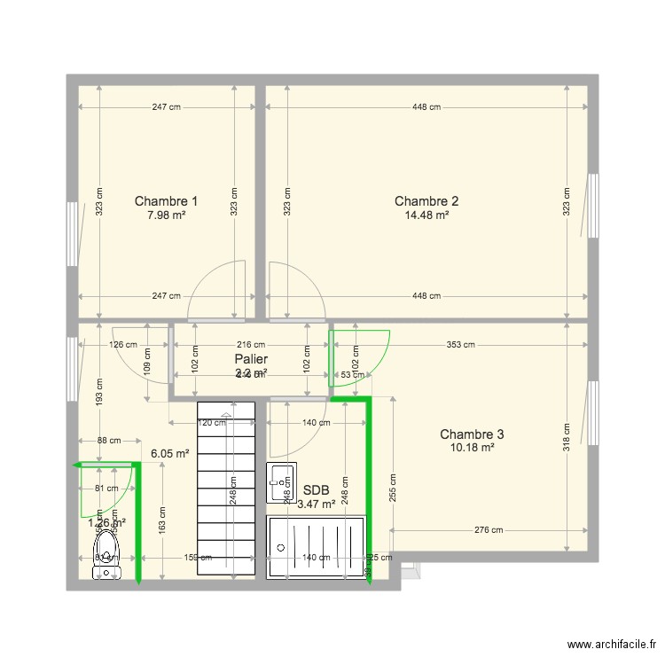 HUANANTE. Plan de 0 pièce et 0 m2