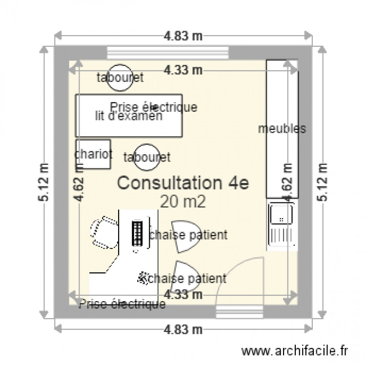 Consultation 4e. Plan de 0 pièce et 0 m2