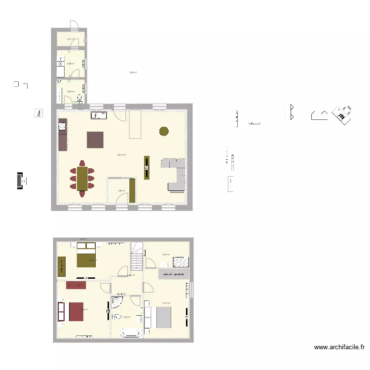 maison nvx4 280321. Plan de 