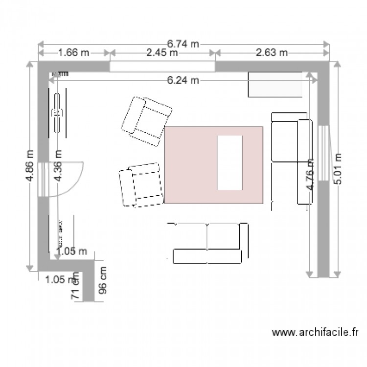 SALON NATHALIE1. Plan de 0 pièce et 0 m2