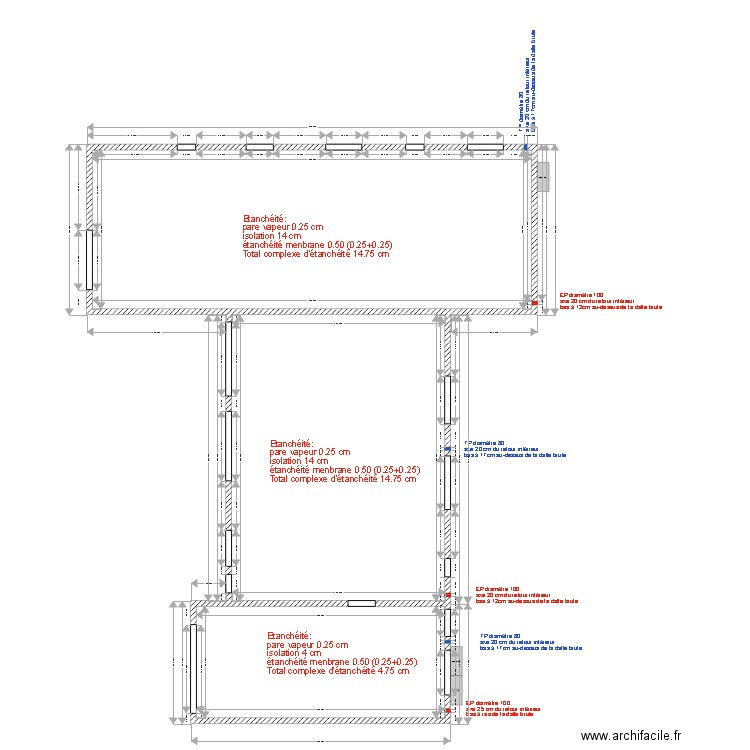 Plan Gary sorties EP et TP. Plan de 0 pièce et 0 m2